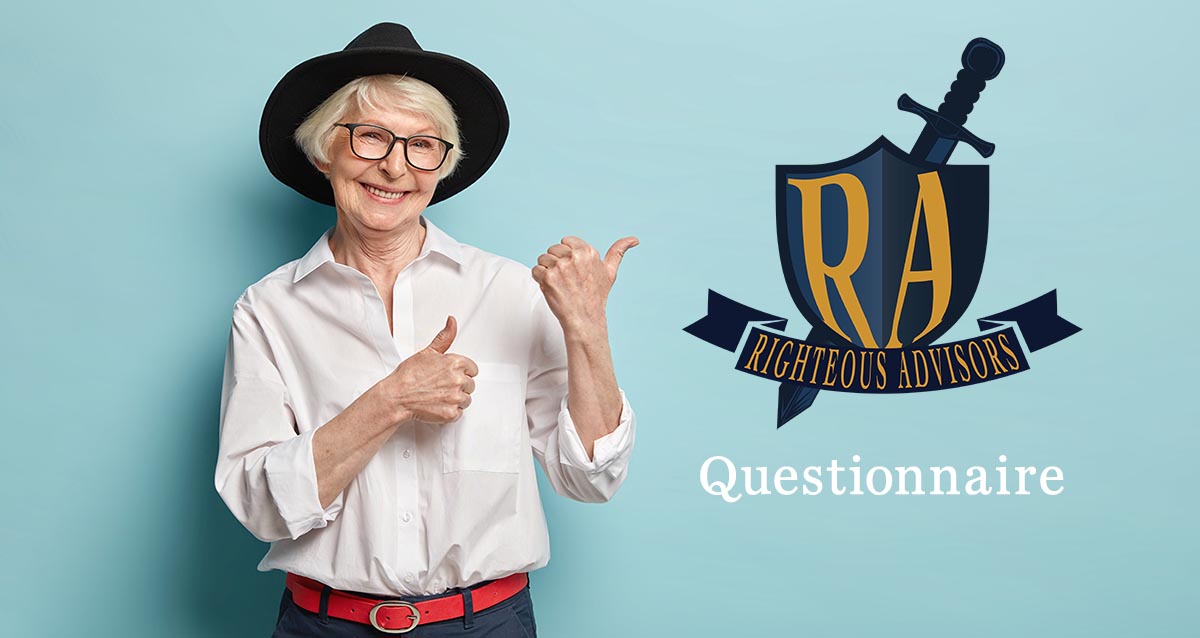 Righteous Advisors' Questionnaire 